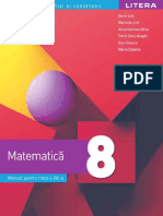 Manual Matematică VIII
