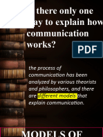 Models of Communication