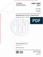 NBR7211 - Agregados para Concreto - ESPECIFICAÇÃO