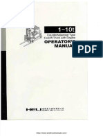 Heli 1-10t Forklift Trucks Operator's Manual PDF