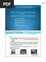 ECE391 - Ch1 - Basics of Computer Systems