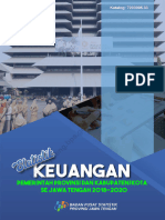 Statistik Keuangan Pemerintah Provinsi Dan Kab - Kota Se-Jawa Tengah 2018-2020