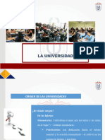 La Universidad - Origenes - Funciones