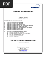 TUV NORD Questionnaire