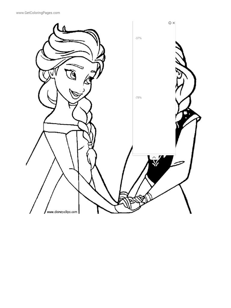 Disney Frozen Coloring Pages to Print - Get Coloring Pages | PDF