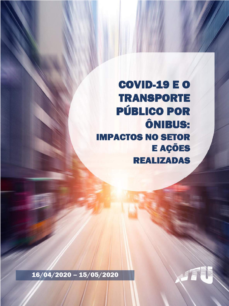 COVID 19 e o Transporte P Blico Por Nibus 1592481062 | PDF | Transporte ...