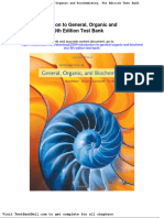 2009 Introduction To General Organic and Biochemistry 9th Edition Test Bank