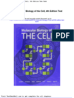2015 Molecular Biology of The Cell 6th Edition Test Bank