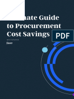 Ultimate Guide To Procurement Cost Savings