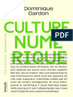 Dominique Cardon - Culture NumÃ©rique-Presses Science Po (2019)
