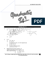 Quadraticsheet Ex 5 Solution