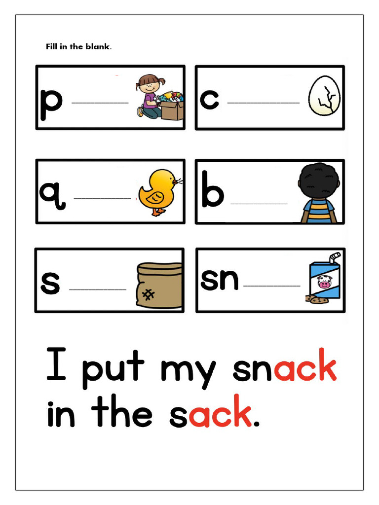 Phonic Reading | PDF