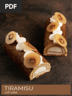 TIRAMISU Roll Cake