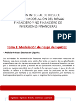 Modelacion Del Riesgo de Liquidez - Brechas, Gap, Ler, NSFR, LCR