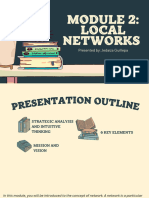 Local Networks: Presented By: Jedaiza Guillepa