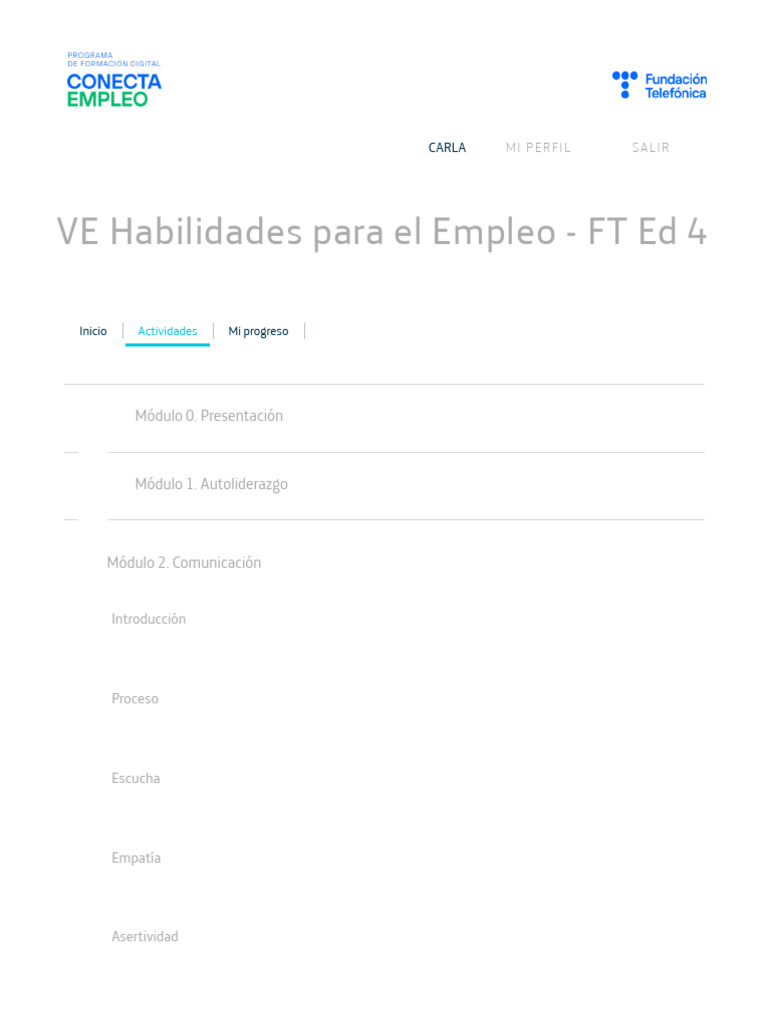 Habilidades para El Empleo Actividades | PDF
