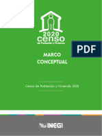 Marco Conceptua Censo 2020