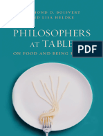 Raymond D. Boisvert and Lisa Heldke - Philosophers at Table - On Food and Being Human-Reaktion Books (2016) - Cópia