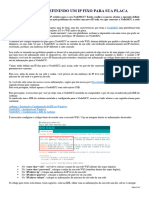 NodeMCU - Definindo Um IP Fixo para Sua Placa