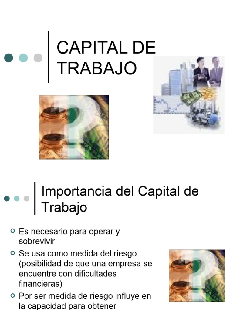 Gestión Eficiente del Capital de Trabajo | PDF