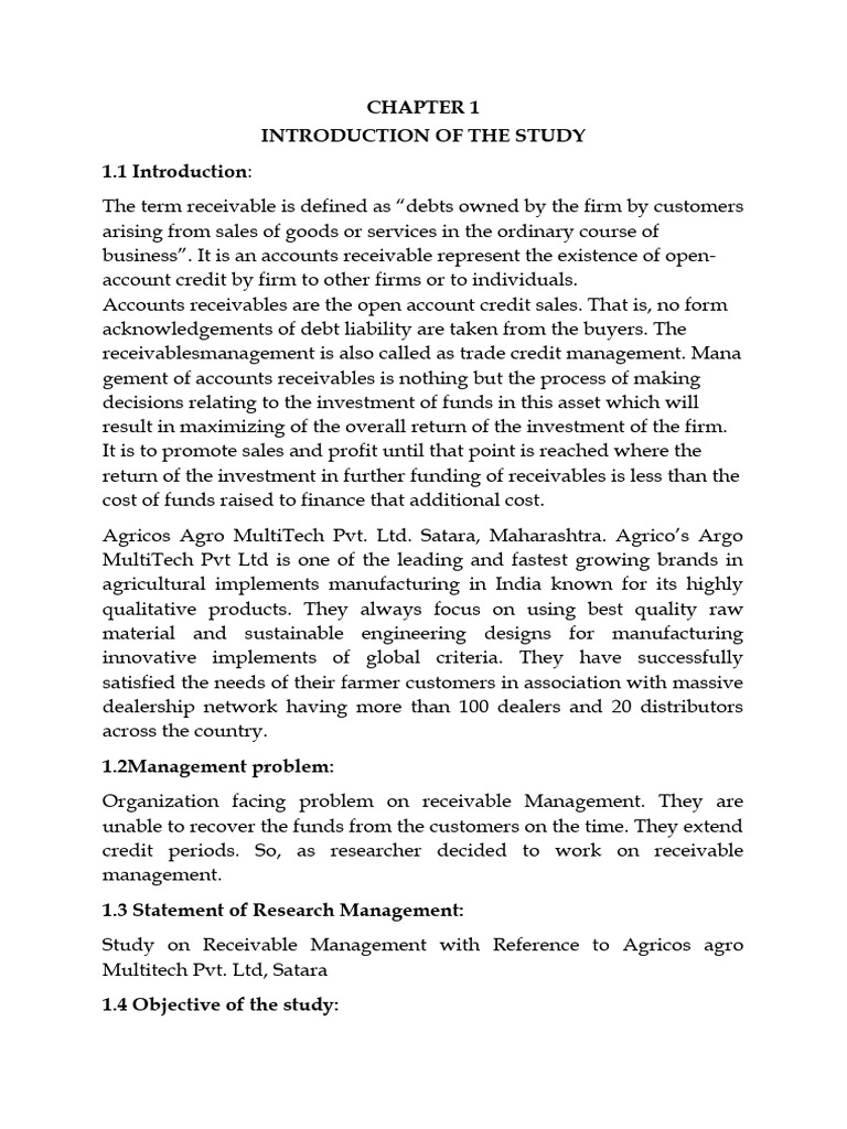 Mba Project | PDF