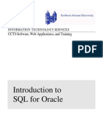 SQL and SQL Plus Basics