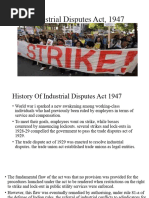 Industrial Dispute Act 1947