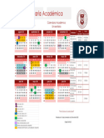 Calendario Universitario 2023-2024