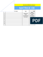 Matrice de Gestion Du Risque