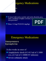 Emergency Medication