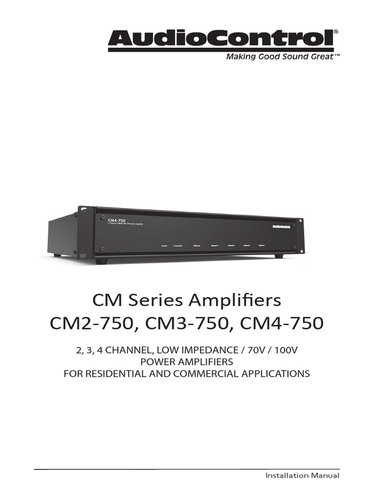 CM Series User Manual | PDF