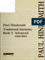 Paul Hindemitth - A Concentrated Course in Traditional Harmony, Book II - Exercises For Advanced Students (Menor)