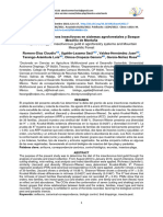 Ecología Trófica de Aves Insectívoras en Sistemas Agroforestales y Bosque Mesófilo de Montaña. Abanico Veterinario. CORRESPONDENCIA