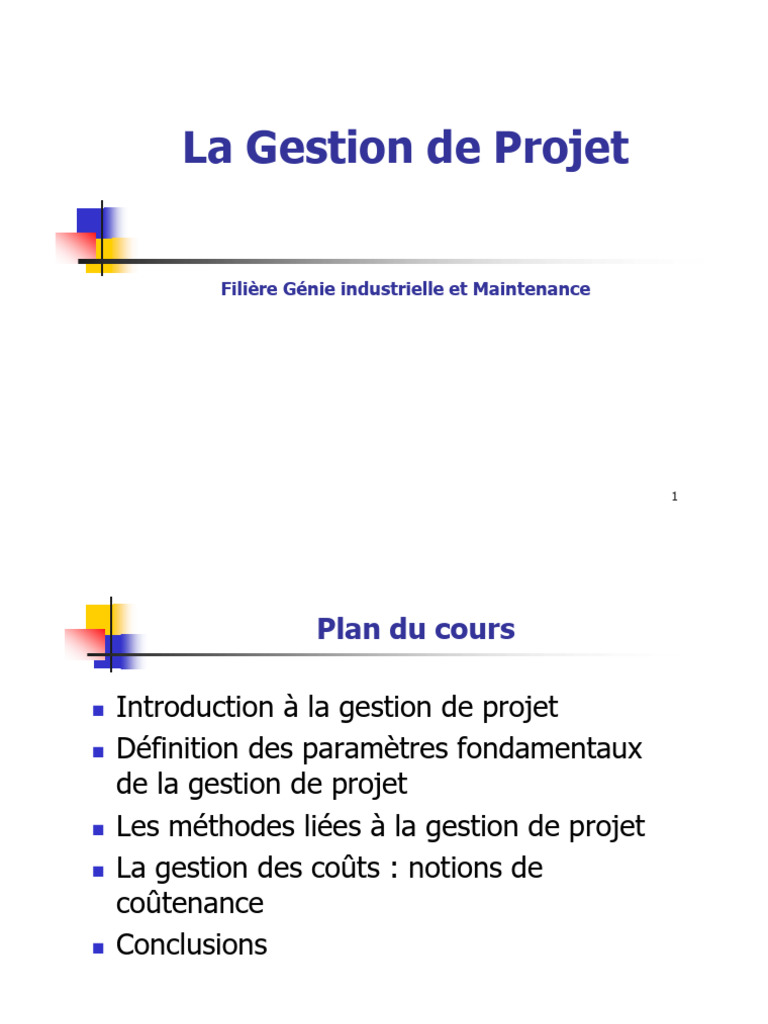 Introduction à la gestion de projet | PDF | Gestion de projet | Business
