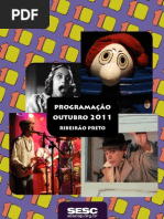 Programação SESC Ribeirão Outubro 2011