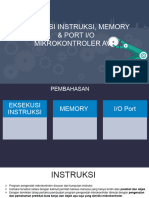 Eksekusi Instruksi, I, O Memory, Port, EEPROM