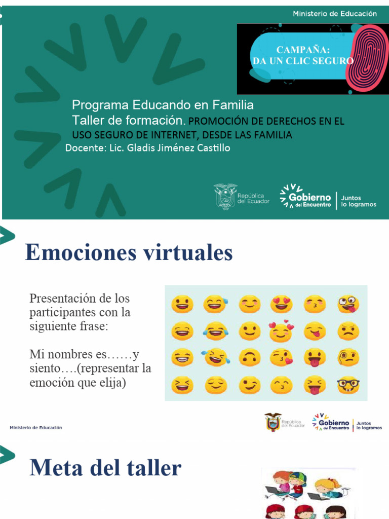 Diapositivas Del Taller de Educando en Familia | PDF
