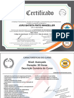 Certificate - (Certificado) Supervisor de Segurança