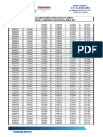 Listado Sorteo Auto 2021