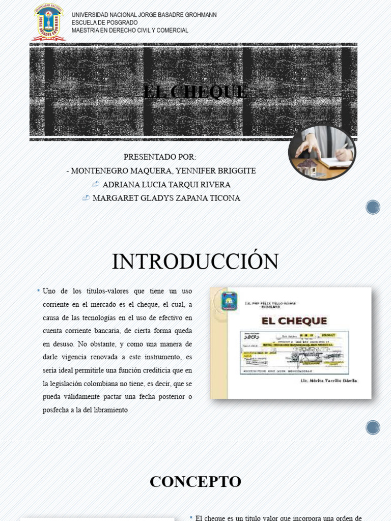 El Cheque Actualizado Completo | PDF