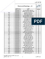 Pharma and Physiology Med Result