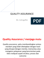 Quality Assurance: NS. Indragaffar