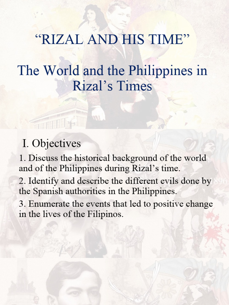 Rizal and His Time v1 Final | PDF