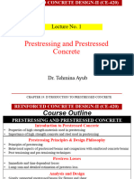 Prestressed Concrete Lecture 1