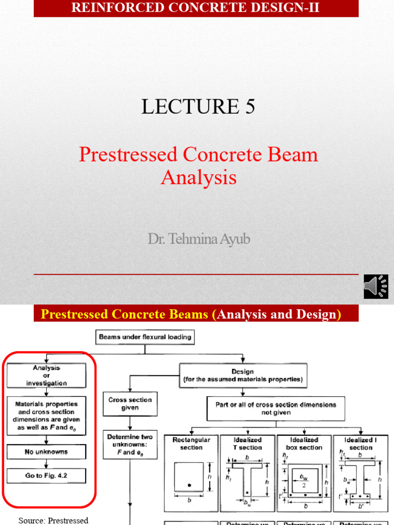 Prestressed Concrete Lecture 5 | PDF