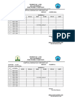 Jadwal Kegiatan Harian Dan Mingguan