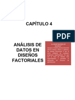 Análisis de Datos en Diseños Factoriales