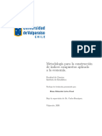 Metodología para La Construcción de Índices Compuestos Aplicado A La Economía