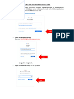 Instructivo Uso de Correo Institucional