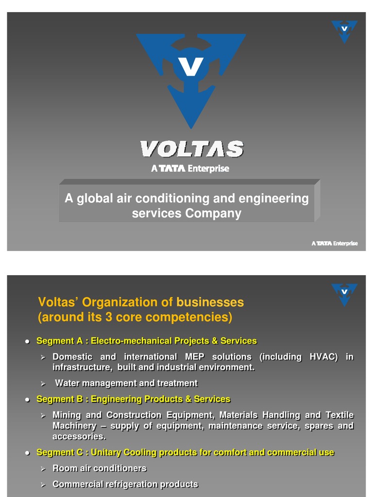 A Global Air Conditioning and Engineering Services Company PDF Air